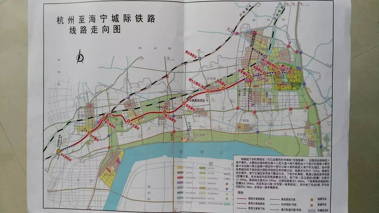 杭州到海宁的城际铁路年底正式开工2020年底建成通车