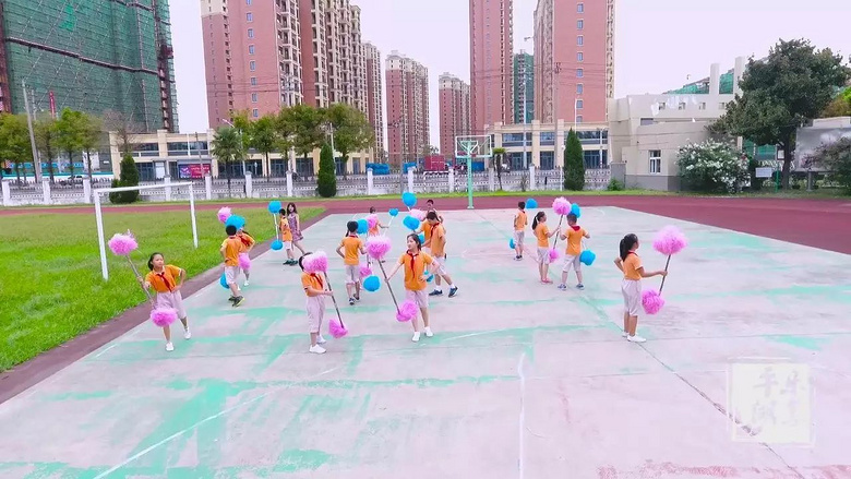 【平湖好全数】风景律动!平湖钟埭中心小学美感小学英语图片