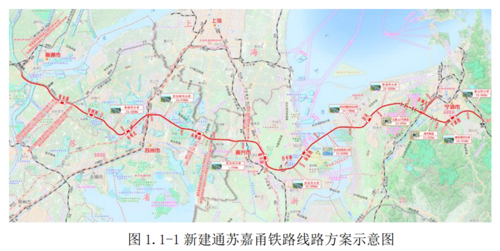 通苏嘉甬铁路最新进展杭州湾跨海大桥进入地质详勘阶段