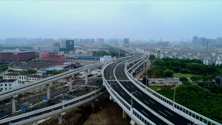 仅15分钟嘉兴快速路一二期马上通车