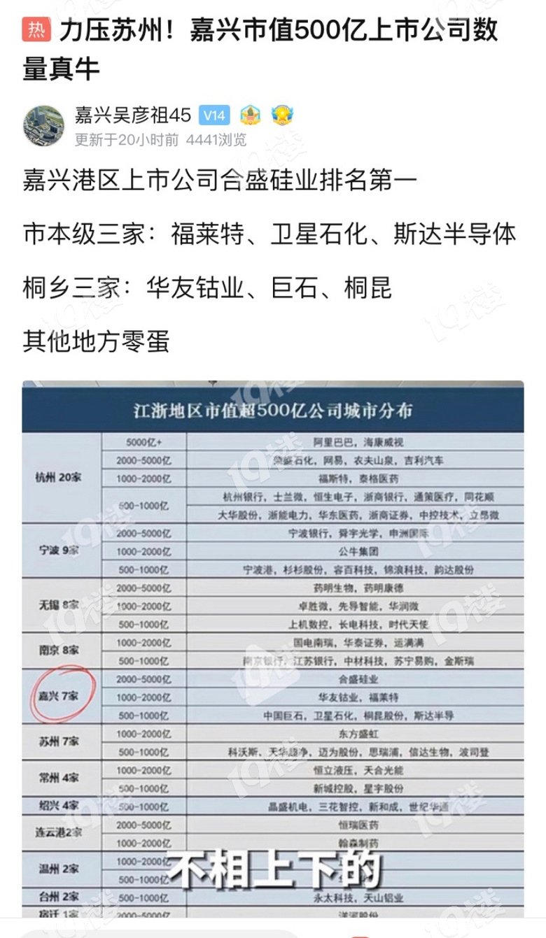 嘉兴的工业实力真强