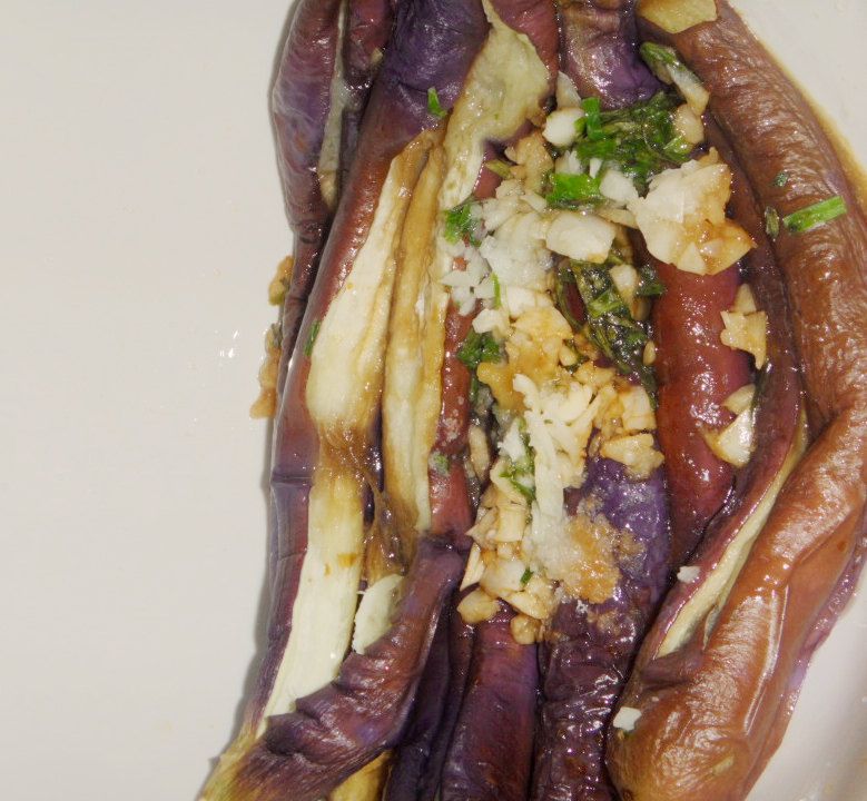 【胖胖】今日做菜。虾。茄子。韭菜炒蛋-吃喝