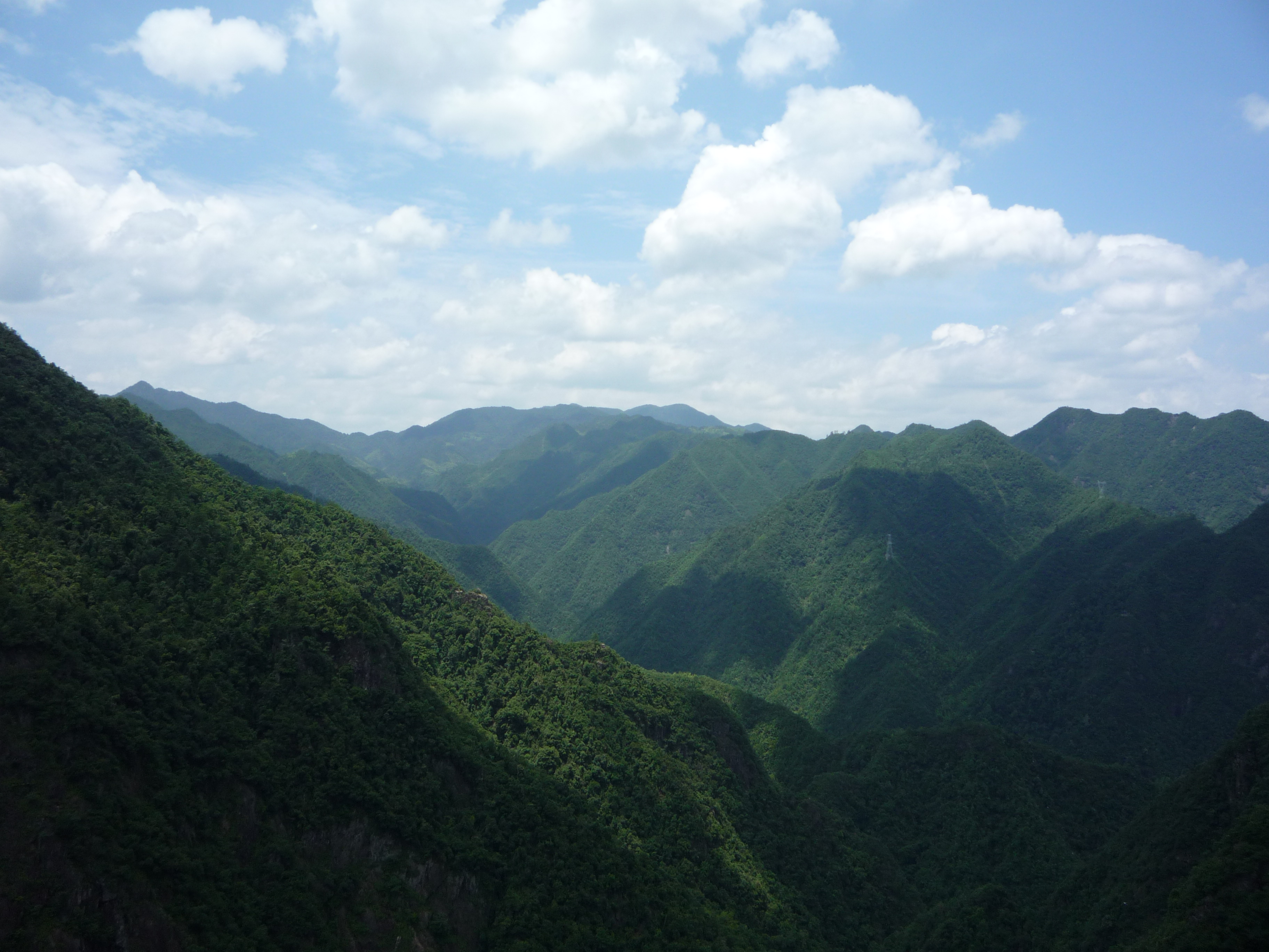 武义牛头山避暑,漂流