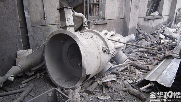 面粉厂锅炉爆炸一死三人 金华消防成功救援-金