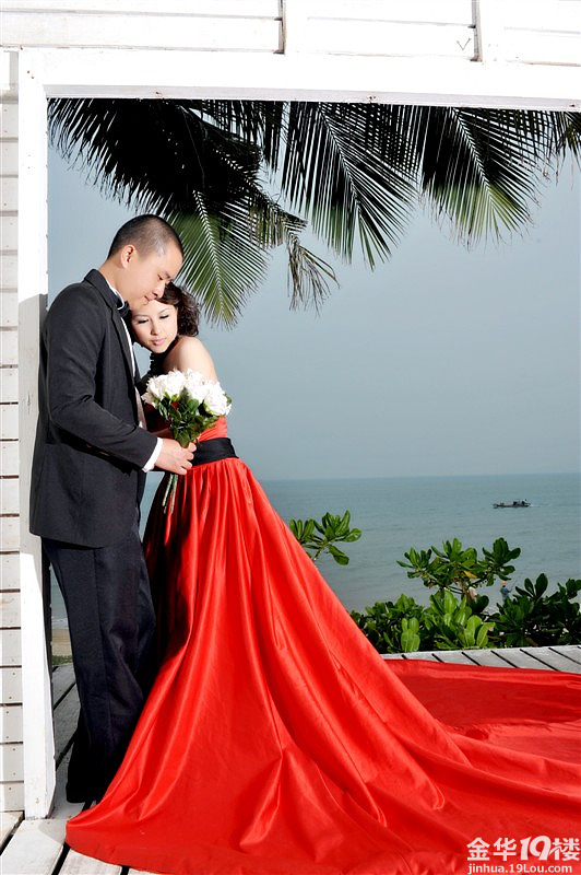 朋友在深圳拍的婚纱照8套衣服5个外景美翻了