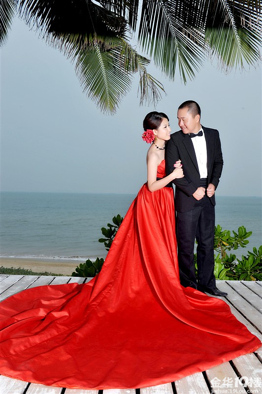 朋友在深圳拍的婚纱照8套衣服5个外景美翻了