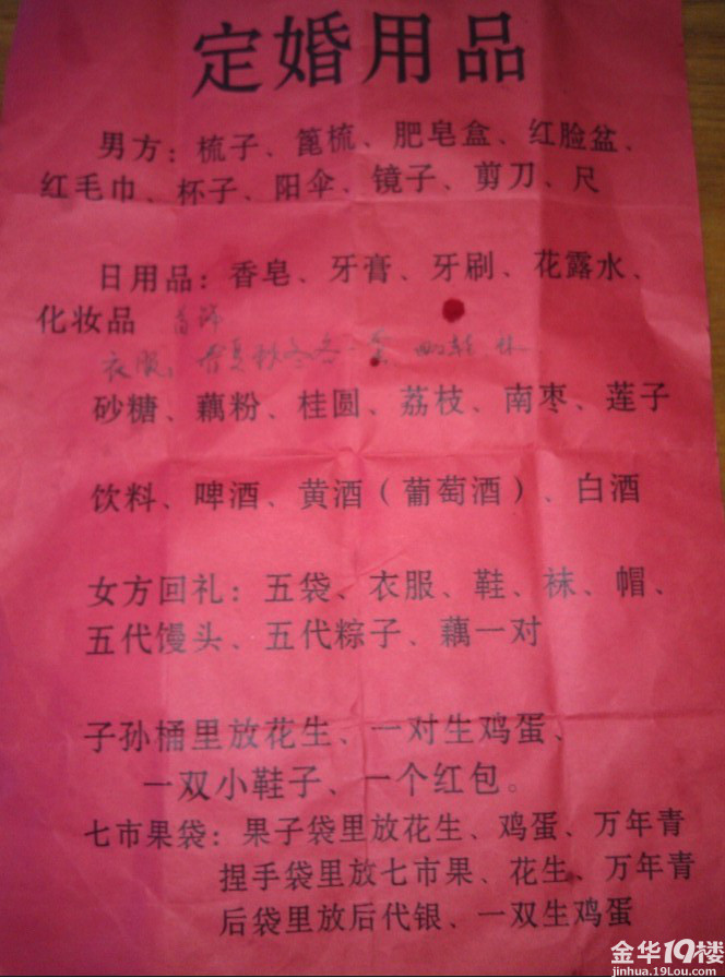 <em>女方</em>出嫁前+该准备些<em>什么</em>陪嫁.大家来说说呗.