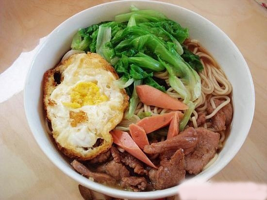 牛肉、鸡蛋、青菜、火腿肠面-武义论坛-金华19楼