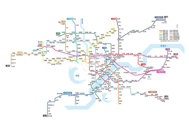 杭州地铁换乘站全集2022年