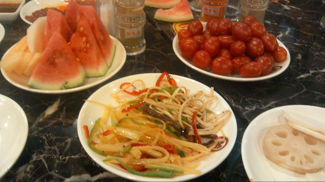 7月7日晴 名羊天下---天空无际无边。-宁波美食