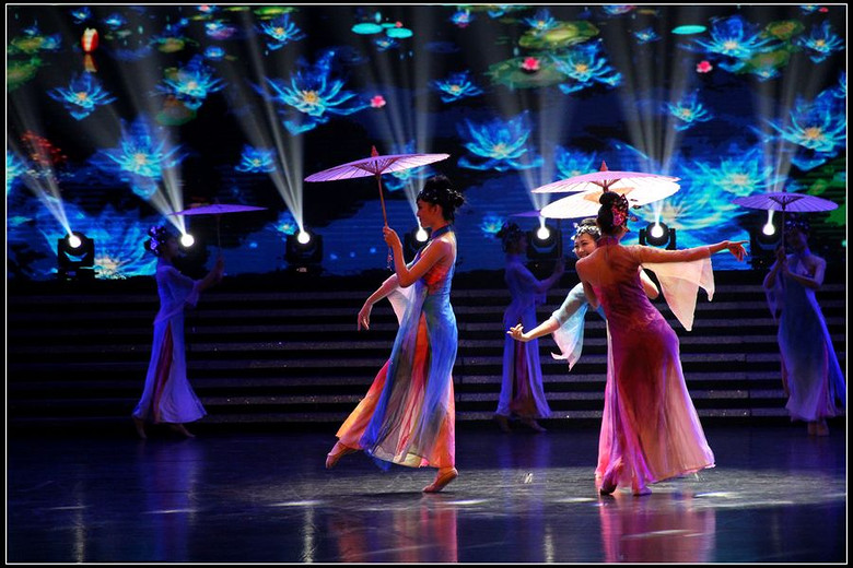 国庆舞蹈节目《江南水韵》-好摄-摄影部落-宁波19楼