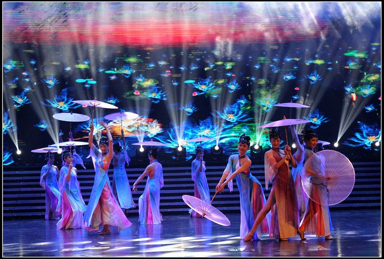 国庆舞蹈节目《江南水韵》-好摄-摄影部落-宁波19楼