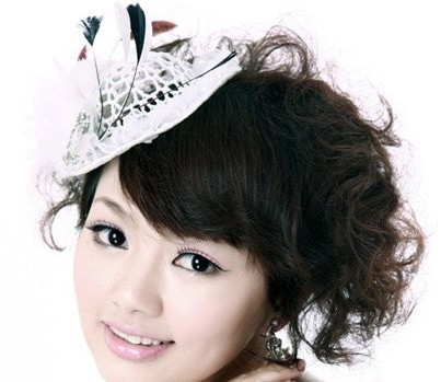 短发更有时尚范儿-短发新娘造型攻略-我要结婚