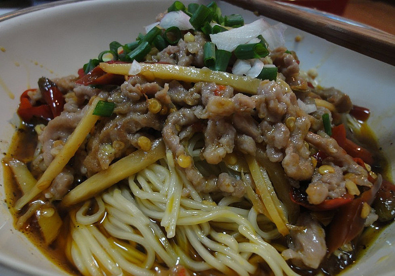 胃口不好来碗泡椒肉丝面吧