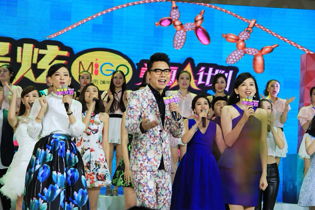 浙江卫视美丽A计划的主播们来银泰城啦-我看见