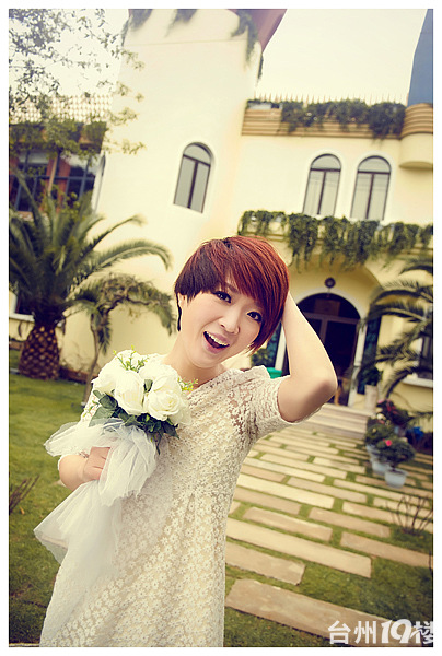 我最近刚拍的短发大眼美女-樱桃甜心-看了要顶