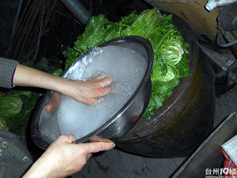 【爆】土方法腌咸菜全过程(图)-台州美食-台州