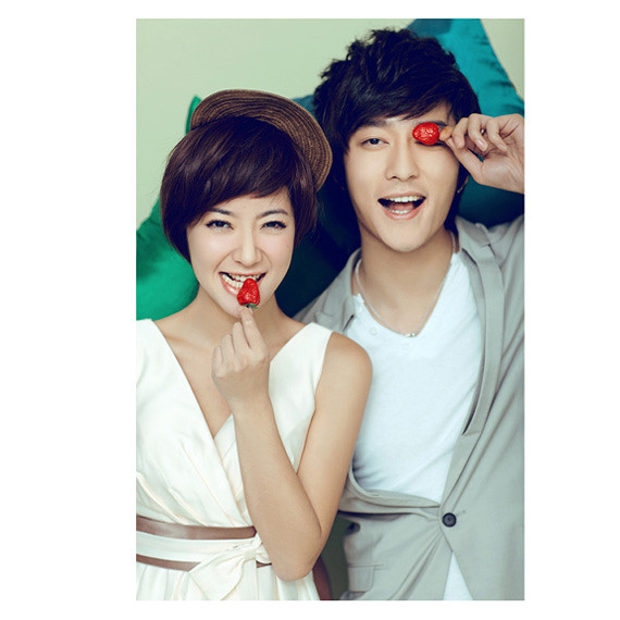 温岭婚纱影楼分享短发新娘婚纱照如何拍比较好