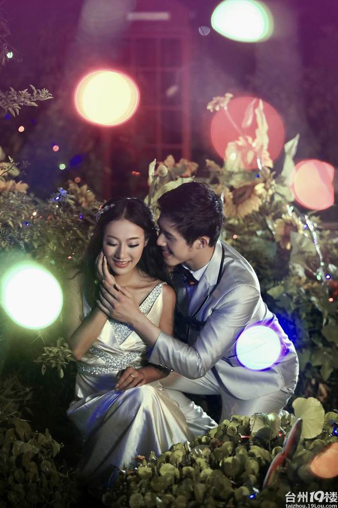 梦幻花园里爱的星光照亮你照亮我!-拍结婚照-谈