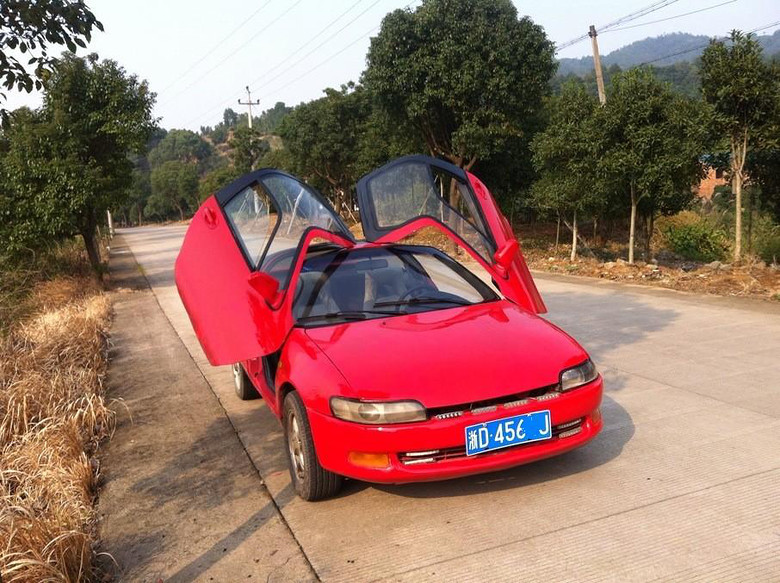 出售泡妞剪刀门跑车废铁价格了-台州二手车-台