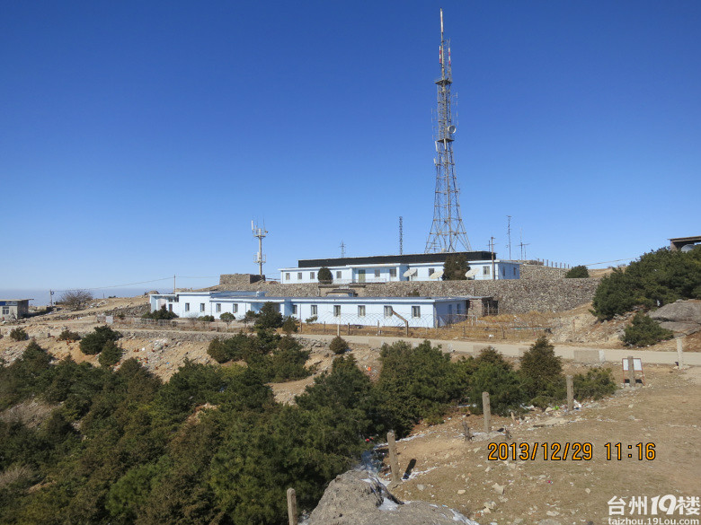 括苍山冰瀑奇观