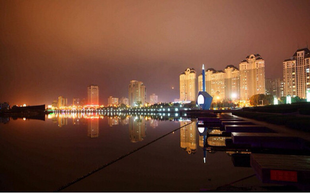 黄岩永宁公园夜景