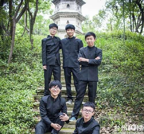 温岭新河中学改良版毕业照亮相-我听说的-讲白