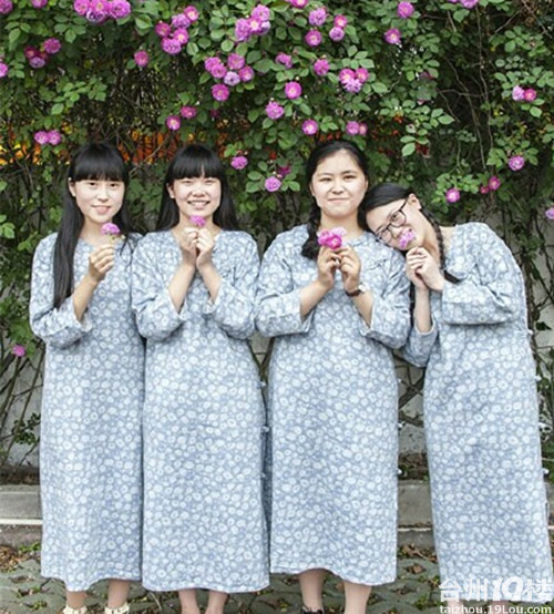 温岭新河中学改良版毕业照亮相-我听说的-讲白