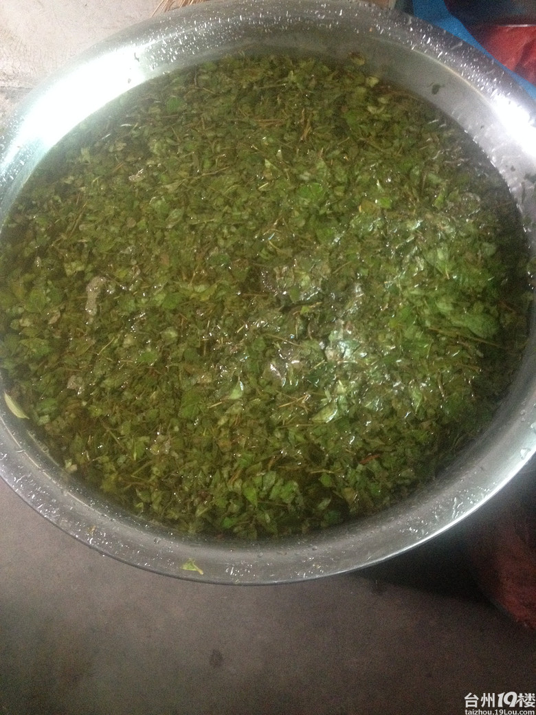 全手工的乌饭麻糍-网友自留地-台州19楼