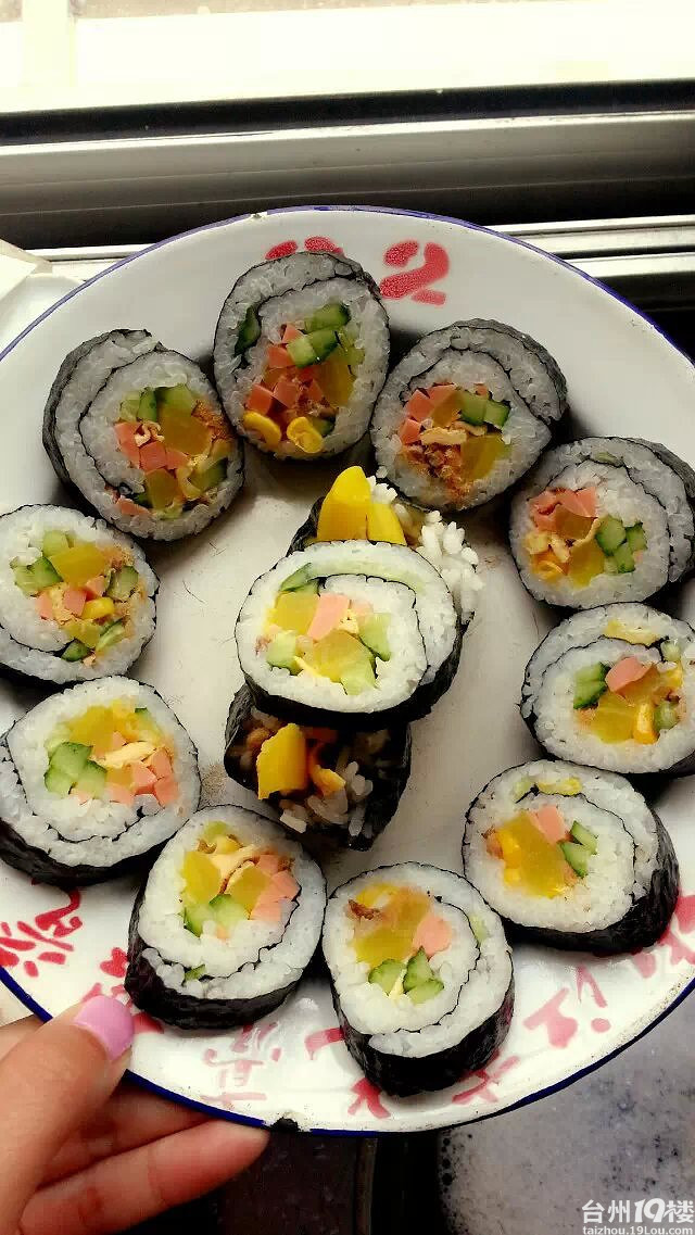 【吃货在台州】 自制寿司外卖来咯!!!-美食杂谈-台州美食-台州19楼