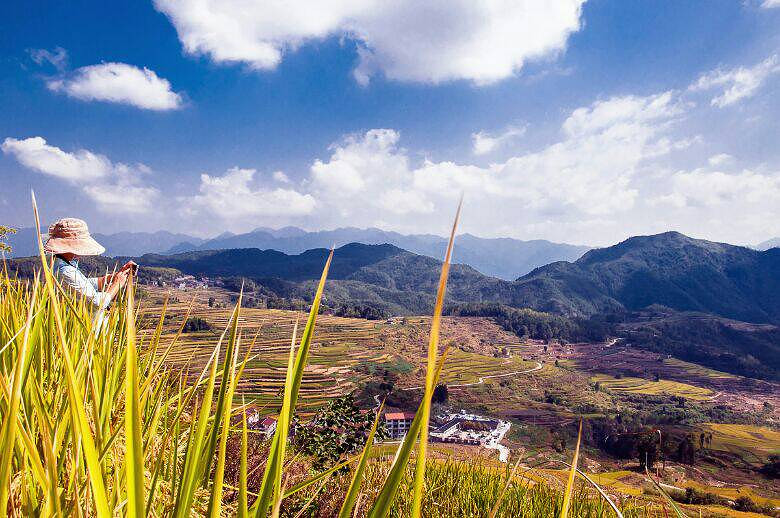 石壁杨峰山