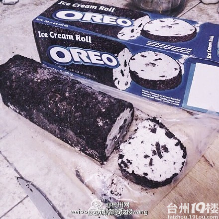 奥利奥雪糕卷 你想尝尝吗-我爱私房菜-台州美食-台州19楼
