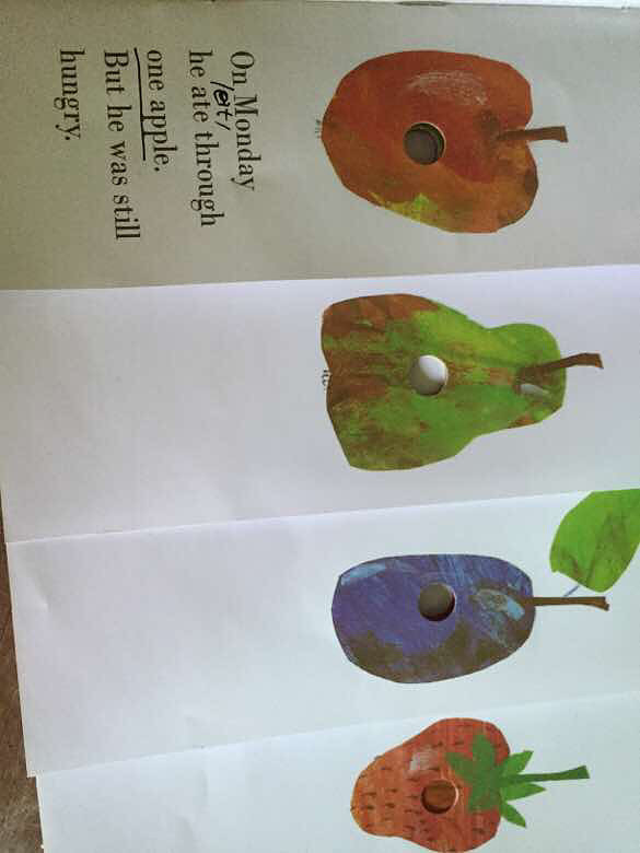 ���汾��5�ڡ�the very hungry caterpillar