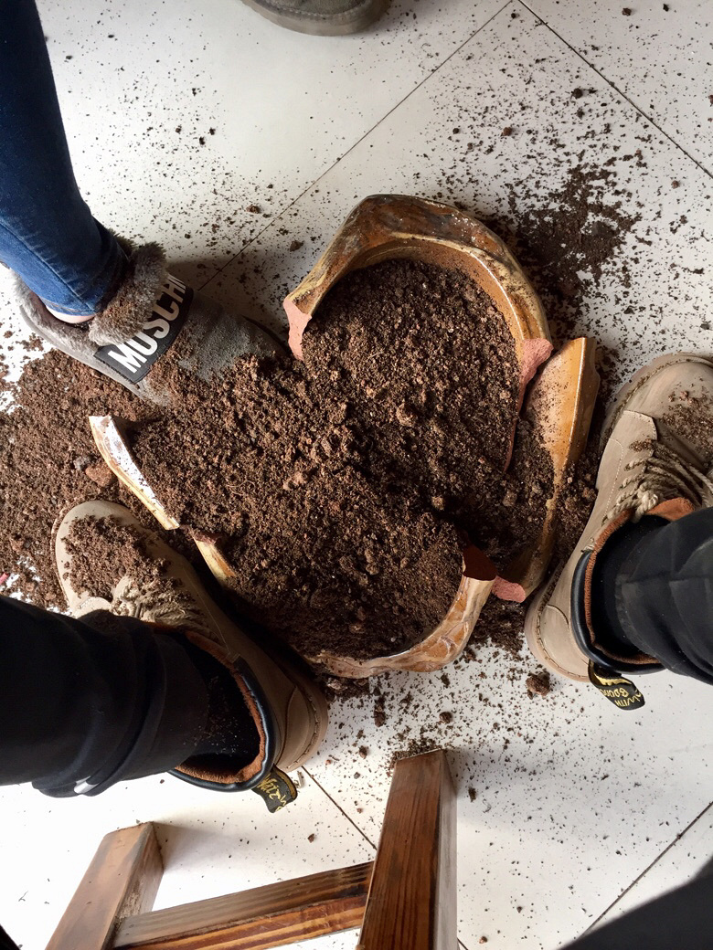 һ��ɽ�ϼ�����ľͷ�������������ˣ�һ����