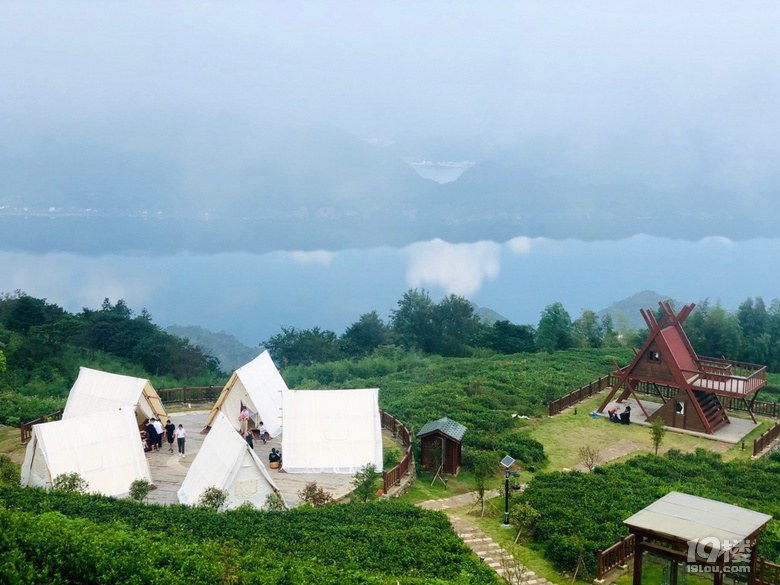 黄岩黄毛山茶场还是值得一去的山水相连