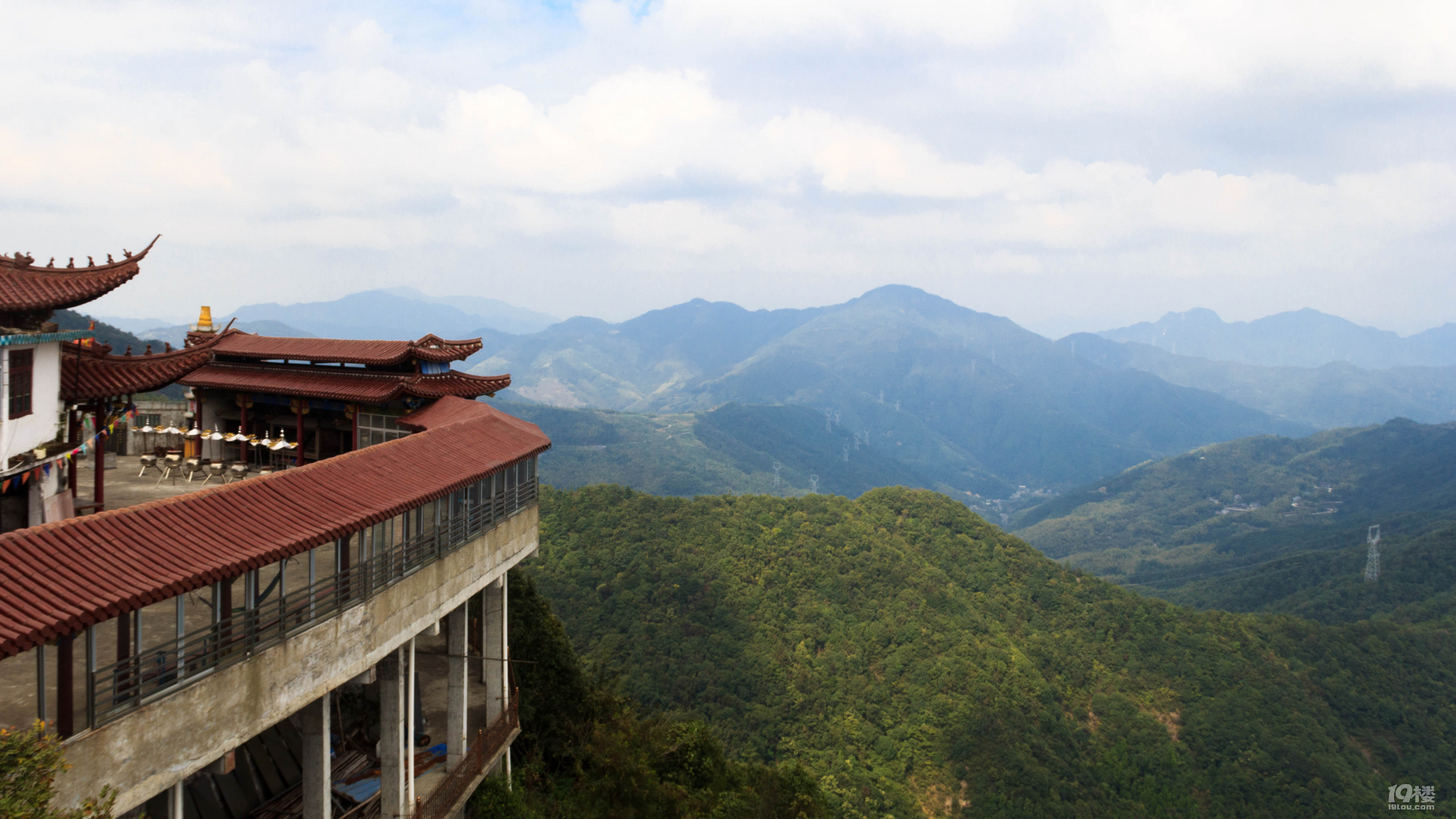 太湖山岩板殿景色晒图-台州旅游-台州19楼