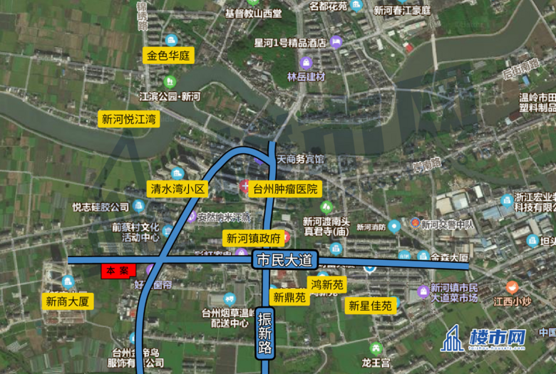47亿封顶 返还6750平!万星斩获温岭新河镇新宅地-房产楼市-台州19楼
