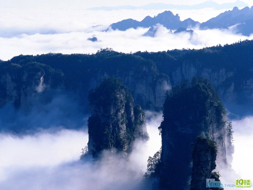 云山雾峰奇景欣赏