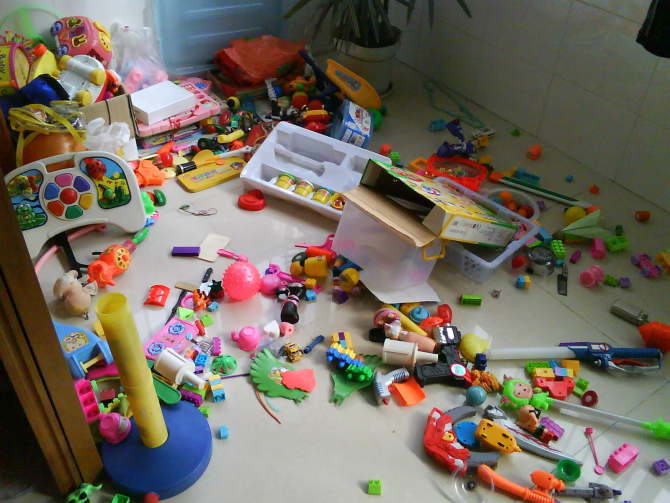 比比看,有我家这么乱的吗?-孩爸妈聊天室-台州19楼