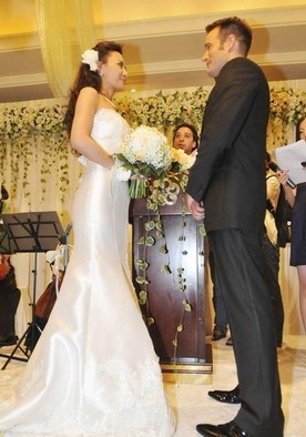 马雅舒与老外男友完婚 婚礼现场曝光-谈婚论嫁