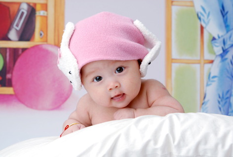 秀秀我家拍摄的100天小宝宝,超可爱!-孩爸妈聊