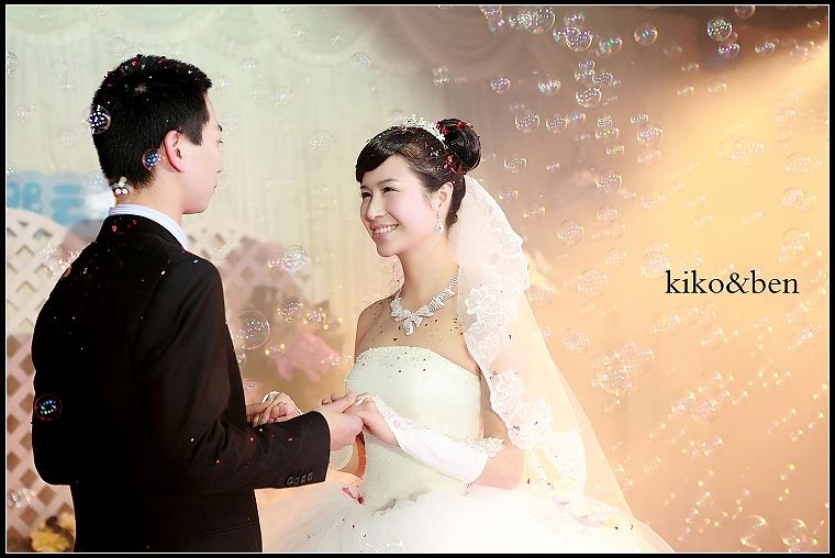 一样的婚礼流程不一样的美-幸福的那一天-谈婚