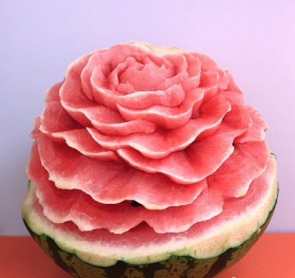 、、西瓜雕花 如何挑选西瓜-美食咨询-台州美食