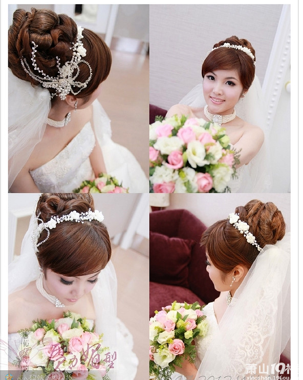<em>新娘跟妆发型</em>欣赏-我要结婚-萧山19楼