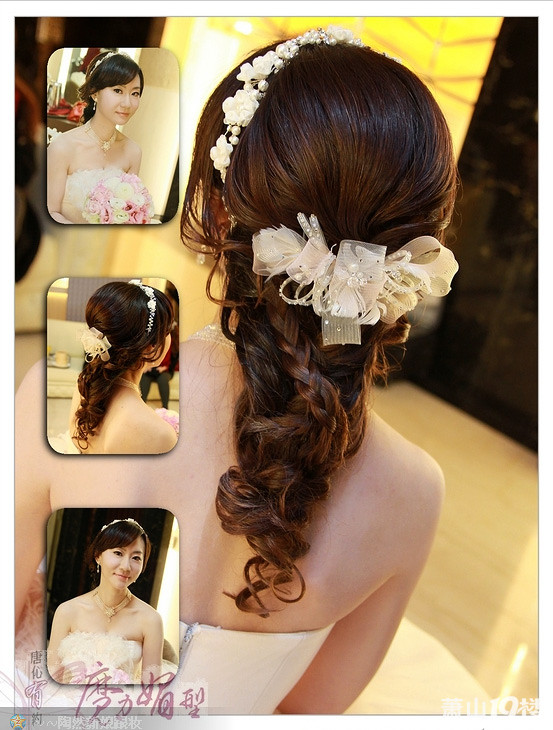 <em>新娘跟妆发型</em>欣赏-我要结婚-萧山19楼