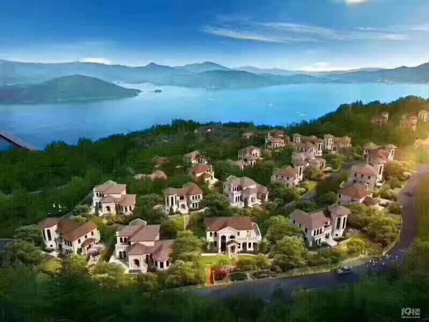 千岛湖【天屿明珠湾】山顶度假别墅.售楼部电话150-6815-8011