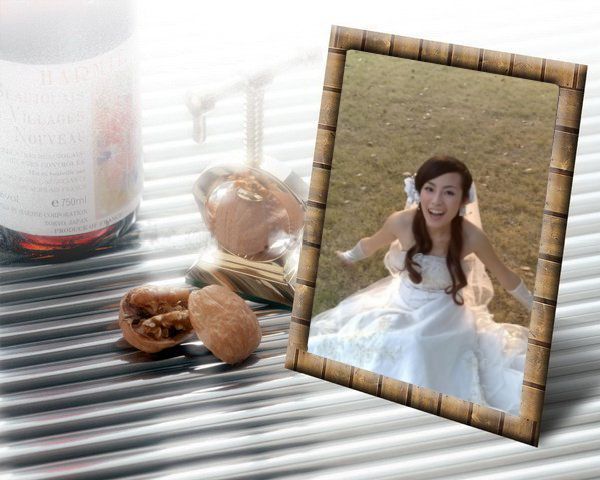 用<em>可牛</em>影像<em>制作</em>了几张婚纱照,大家也可以去试