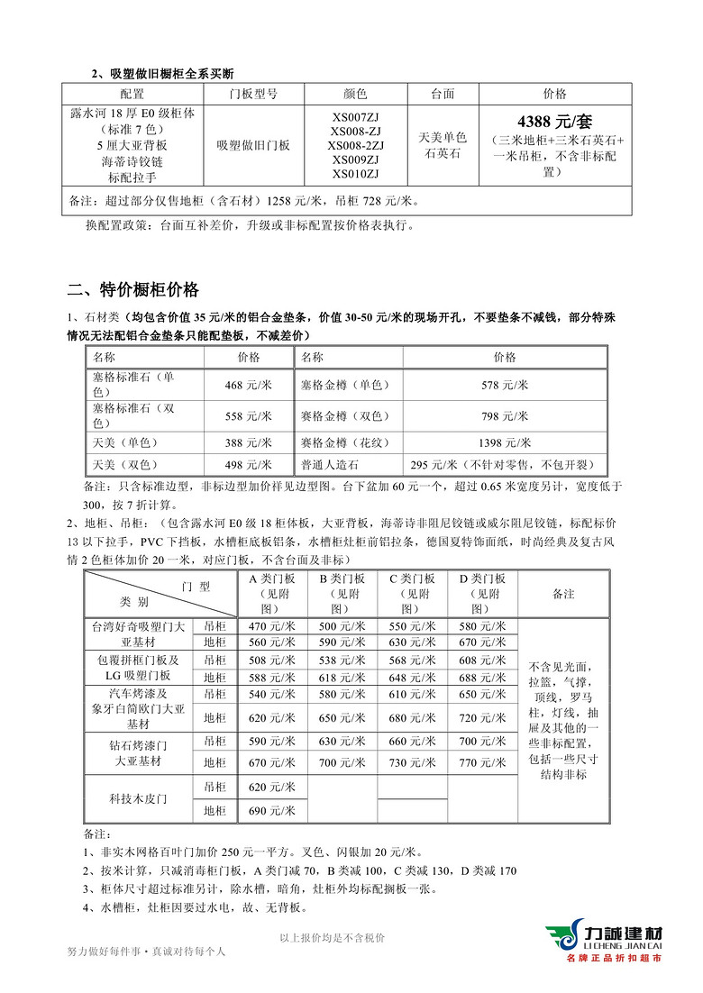 活动要实在，不要噱头，5.1买建材，还是力诚省：