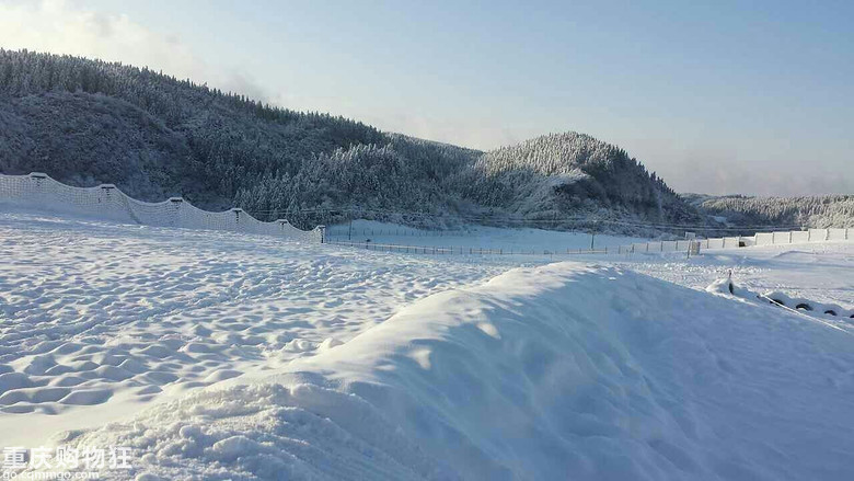 道路畅通 除雪给力   武隆仙女山景区今日正常迎客