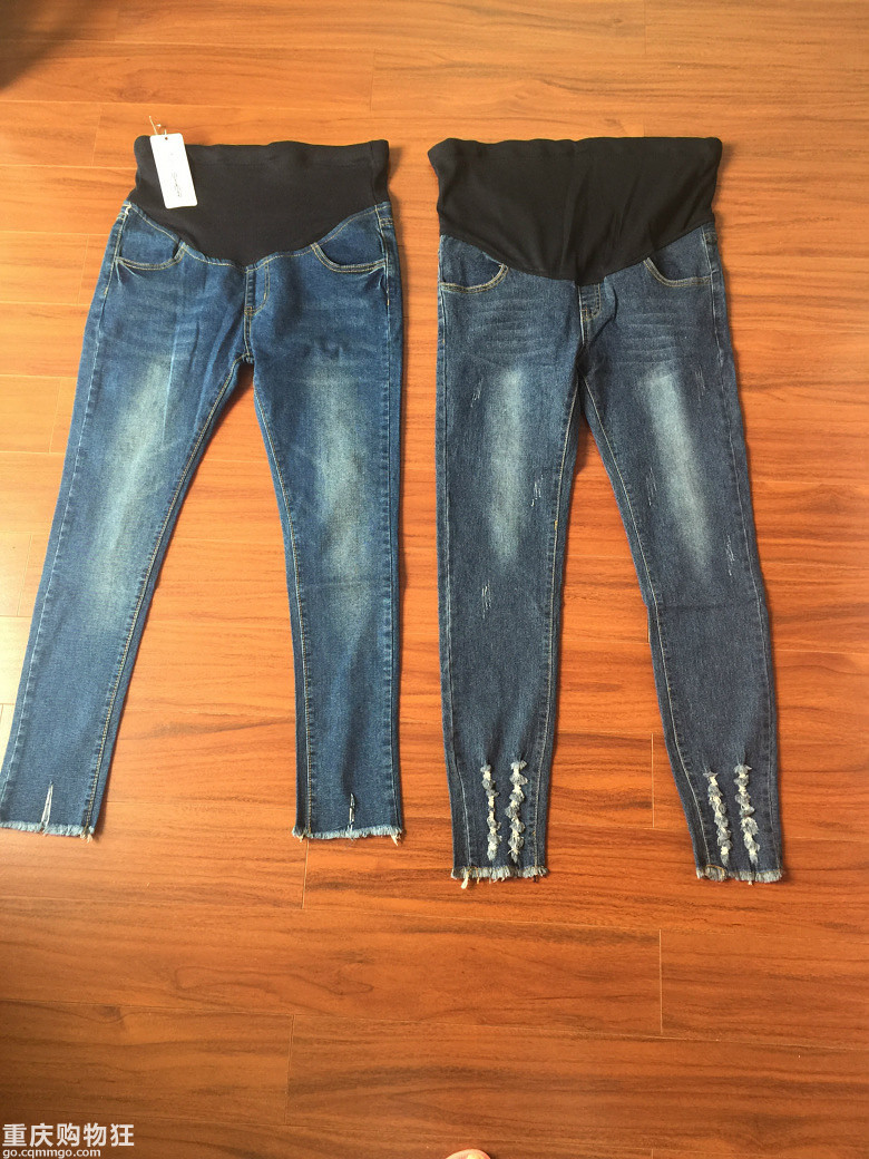 【清凉团大】+孕妇也爱美的牛仔裤